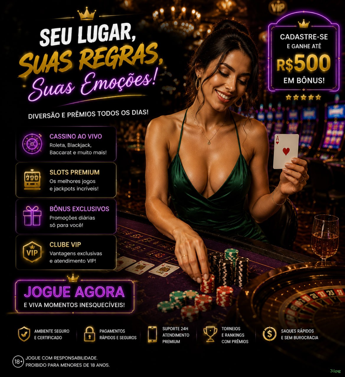 Canal oficial da 3ipg no Telegram